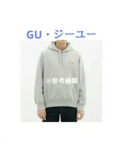 未使用【GU ジーユー マーベル パーカー トレーナー】ホワイト 白 長袖