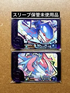 ポケモンフレンダ　未使用　カイオーガ　メガボーマンダ　スーパートレジャー　ST