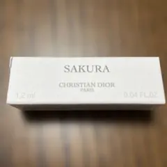 【新品未使用】DIOR SAKURA オードゥパルファン 1.2ml