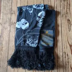 COOLA TIQUES ストール スカル バタフライ　サーファー