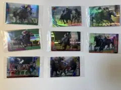 競馬トレーディングカード8枚セット