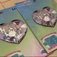 プロセカ ハート型缶バッチ 缶バッチ 小豆沢こはね こはね プロジェクトセカイ