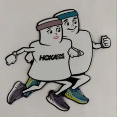 【希少】HOKA ONE ONE マシュマロ キャラクター ステッカー