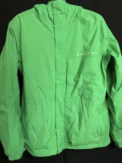 BURTON 上下セット　スノボウェア　グリーン フード付きジャケット&パンツ