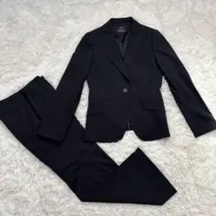 スーツ 黒 レディース 36
