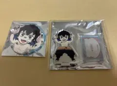 2/5まで 鬼滅の刃 ufotable アクスタ 缶バッジ 嘴平伊之助