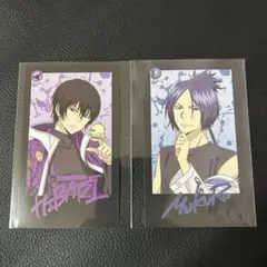 【２点セット】 家庭教師ヒットマンREBORN! キャラクターカード 雲雀 骸
