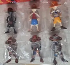 ワンピース　ルフィズ　6種類