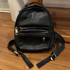 Marc Jacobs ブラック　レザーミニリュック