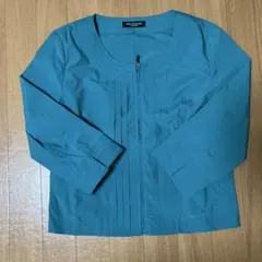 未使用 上質 PINORE 日本製 春夏ジャケット ノーカラージャケット 2025年最新】PINORE レディース ノーカラージャケットの人気