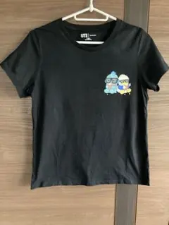 UNIQLO サンリオキャラクター Tシャツ　はっぴーだんぶい　160 黒