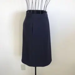 即購入OK！現品限り！美品ザラトラファルックネイビー タイトスカート巻きスカート