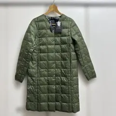 エ*ン様 【新品】TAION タイオン ダウン ジャケット ロング Vネック L