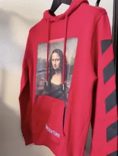 OFF-WHITE オフホワイト 18SS モナリザ RED パーカー XXS
