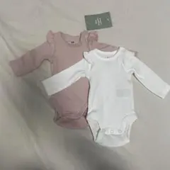 H&M ボディスーツ 2枚セット 50サイズとなります