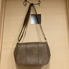 Mushroom ブラウン ショルダーバッグ