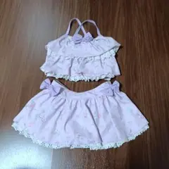 女子 水着、ラッシュガード　セット 130cm
