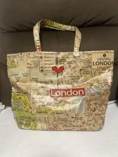 ロンドン地図トートバッグ
