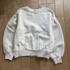 GU 女の子 トップス スウェット 裏起毛 150