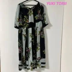 YUKI TORII トリイユキ　花柄ワンピース　サイズ38のサムネイル