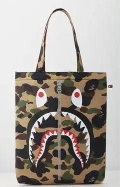 BAPE◆A BATHING APE／シャーク◆トートバッグ◆付録品ノベルティ