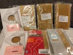 ストッキング 7点セット (14足) ベージュ系 LL-6Lサイズ