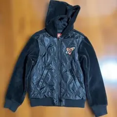美品　diesel キルト　ボアジャケット　12y ジップアップパーカー