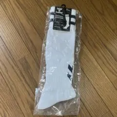 hummel フットボールストッキング 22-24cm ホワイト
