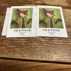 ディズニー　セガラッキーくじ　F賞　ニック2点セット