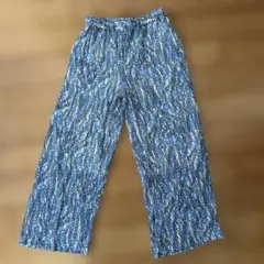 AMERICAN HOLIC ワイドパンツ Lサイズ 青系