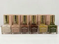 THE POLISH ネイルカラー 6本セット
