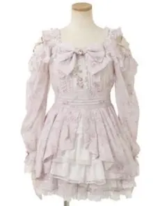 新品未開封 リズリサ リズメロ福袋中身フルセット 白 花柄 5点セット