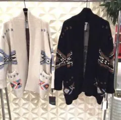 ダブルスタンダードクロージング　オルテガ　スーパーモールカウチン　ニット