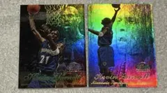 97/98 FLAIR SHOWCASEケビンガーネットROW2.3 2枚セット