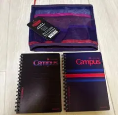 ストレンジャーシングス ファミマ メッシュポーチ campus ノート セット