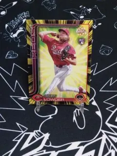 2025 topps chrome Lowder RC SP