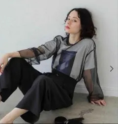 ジーナシス　ラメチュールプルオーバー