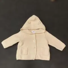baby GAP フード付きカーディガン 60cm 3-6ヶ月