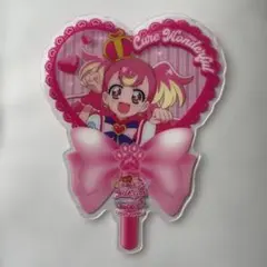 映画キミとアイドルプリキュア キミと応援♪うちわ型クリアカード キュアワンダフル