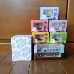 嵐 を旅する展覧会 ダイキャストカー バス フィギュア スノードーム