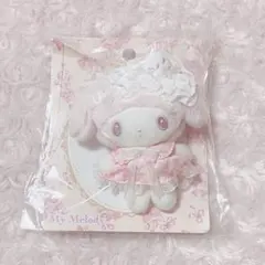 サンリオ マイメロディ 白いちごのティータイム マスコットブローチ ぬいぐるみ