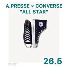 A.PRESSE × CONVERSE ALL STAR 26.5cm