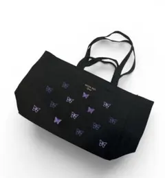美品 ANNA SUI mini 刺繍トートバッグ 蝶々