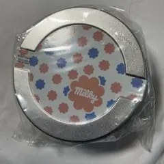 不二家 Milky ミルキー 丸缶 小物入れ