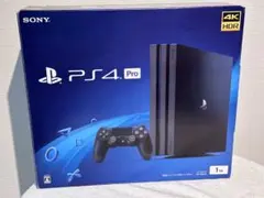 【美品】PlayStation4 Pro ジェット・ブラック 1TB