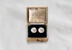 シルバー 大粒 バロックパールのこぼれピアス ステンレス