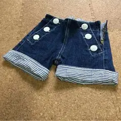 ハッカキッズ　デニムショートパンツ110サイズ