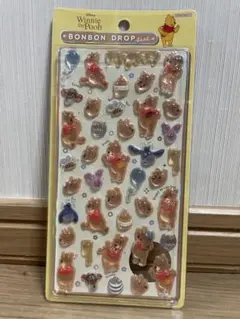 くまのプーさん　ボンボンドロップシール　正規品　ディズニー