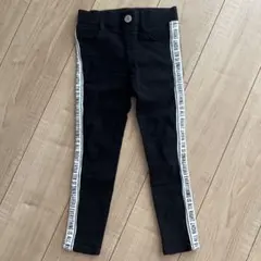 暖かパンツ ラインロゴパンツ