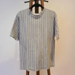 GLOBAL WORK ストライプTシャツ Lサイズ